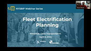 NYSBIP Webinar Series: Fleet Electrification Planning