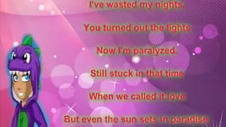 Woozworld- Payphone lyrics -Beth Cover