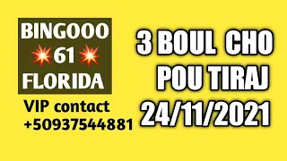 🚨3 Boul Bolèt cho pou jodi a 24/11/2021💯Bingo 61 VIP🔥💵