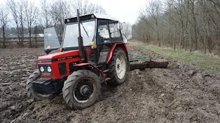 SŠZE Přerov studenti 1ZF Válí Cambridgemi + ZETOR 7245