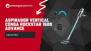 Aspirador vertical sin cables 3 en 1 Conga RockStar 1600 Advance