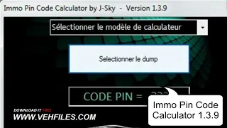 Best Immo Pin Code Calculator 1.3.9 2019 Working with any car