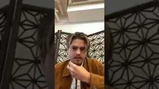 Dylan & Cole Sprouse Instagram Live Together!