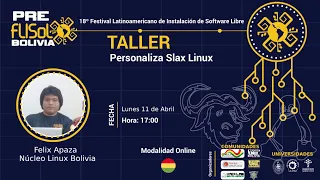 Taller: Personaliza Slax Linux