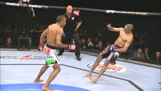 Edson Barboza SPINNING WHEEL KICK KO'ed etim - UFC FightNight: Barboza v Chikadze | SlowMo BackView