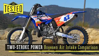 Two-Stroke Power | Boyesen Air Intake Comparison