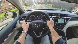 Toyota Camry IX Executive 2020 | 4K POV Test Drive #385 Joe Black