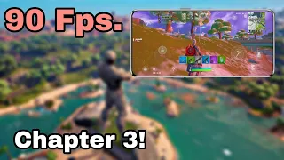 Fortnite Chapter 3 Mobile 90 Fps Oneplus 9/9 Pro Gameplay! | Epic Settings 90 Fps Mobile Gameplay!