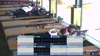Schweizermeisterschaften 2023 - Final Gewehr 50m liegend Männer