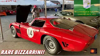 2023 Rolex Monterey Motorsports Reunion Par 2 Rare Bizzarrini GT Coupe spotted!