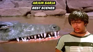 Arjun Sarja Best Scene || Male Banthu Male Movie || Kannadiga Gold Films