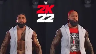 WWE 2K22: The Usos - Wrestlemania 38 Attire (TUTORIAL)