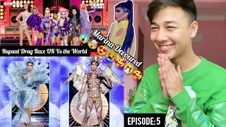 RuPaul's Drag Race UK vs The World Season 2 | Episode: 5 | REACTION (Marina Summers ATeeeeee)