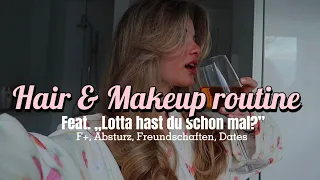 Ich habe Körbe verteilt? Haarroutine & Makeup + ein bisschen spice | Lotta Stichler