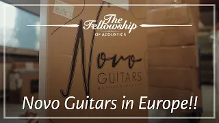 The first batch of Novo Guitars arrive at TFOA! | Exclusive EU Dealer