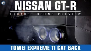 Tomei Expreme Ti Cat Back Exhaust - Nissan GT-R R35 Exhaust Video