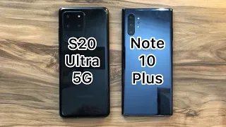 Samsung Galaxy S20 Ultra vs Samsung Galaxy Note 10 Plus in late 2022