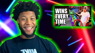 ULTIMATE ARCADE GAME TUTORIAL! Beating 5 Scam Arcade Games with Science (REACTION)