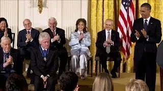 Obama Presents Medal of Freedom to New Honorees