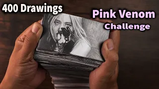 Flipbook 'Pink Venom' 400 hours challenge