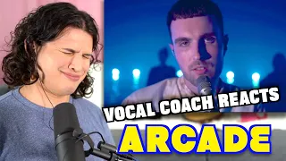 Vocal Coach Reacts to Duncan Laurence - Arcade