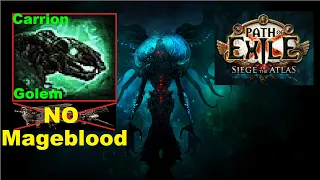 [Poe 3.17] NO MAGEBLOOD Carrion Golem Necromancer Build Guide | Archnemesis Siege of the Atlas - 954