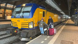 Met de nightjet naar basel sbb en dag 1 in Zwitserland