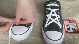 COOL How To STAR Lace Converse Shoes