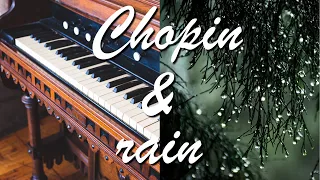 1 HOUR Classical Music for Studying and Relaxation With Rain Sounds - Chopin