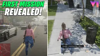 GTA 6 ENTIRE FIRST MISSION GOT LEAKED! (All New Info)