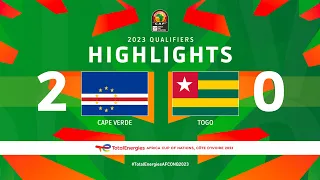 Cape Verde 🆚 Togo | Highlights - #TotalEnergiesAFCONQ2023 - MD2 Group B