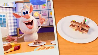 Booba 🛩️ Essen Puzzle: Rezept für fliegende Waffeln🧇 Lustige Cartoons für Kinder - Booba ToonsTV