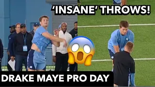 Drake Maye PRO DAY Highlights 🔥 *EVERY THROW* | 2024 NFL Draft