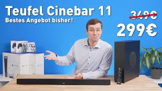 Teufel Cinebar 11 jetzt für nur 299€ - Soundbar Deal des Jahres 2022!?