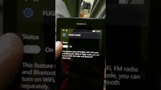 Nokia Phone stuck in flight mode