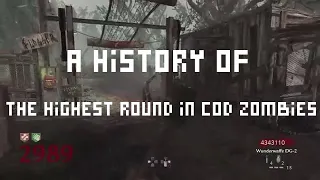 A History of The Highest Round In Zombies