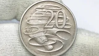 20 центов 1968 года.Австралия. Елизавета 2.