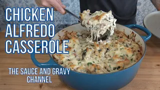 Don’t miss out- Try THIS Loaded Chicken Alfredo Casserole Recipe: Creamy & Delicious Homemade Sauce
