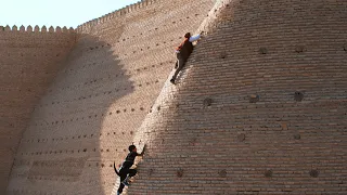 Our $70,000 camera broke while filming Parkour in Uzbekistan!