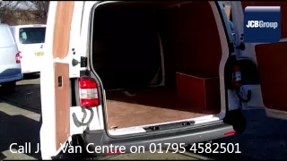 2012 Volkswagen Transporter T26 2l White DF12XNP for sale at JCB Van Centre Sittingbourne