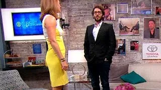 Josh Groban in the Toyota Green Room