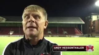 REACTION: Orient manager Andy Hessenthaler on 3-1 Checkatrade Trophy win over Stevenage