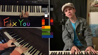 Fix You - Coldplay | Cover by Jack Seabaugh (Organ, Piano, Vocal, Percussion)