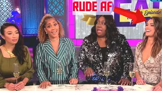 AMANDA SEALES CHECKS RUDE TV HOST *edges snatched*  #therealdaytime #amandaseales