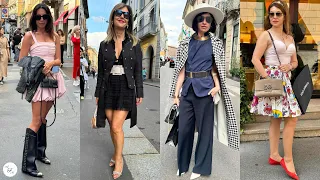 2024 Spring Season Street Style Looks From Milan You'll Love For Summer