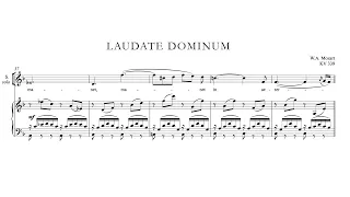 W.A. Mozart – Laudate Dominum TENORE (choir part)