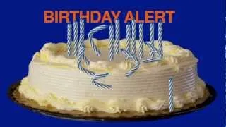 Singing Candles Belated Video Birthday Card