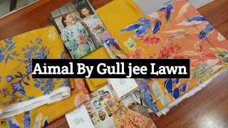 Aimal By Gull jee / Gull jee lawn collection 2024 /