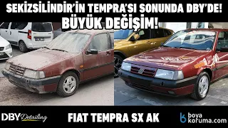 Tozlu Garaj'ın Tempra'sı Sonunda DBY'de! | Fiat Tempra SX AK | Kapsamlı Detailing Uygulamaları