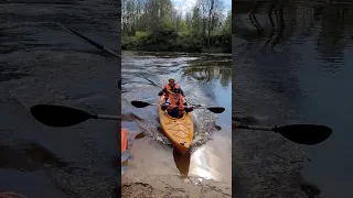 ЗАЛЕТАЕМ на берег! Сплавы на байдарках в Витебске, Беларусь. Водник.